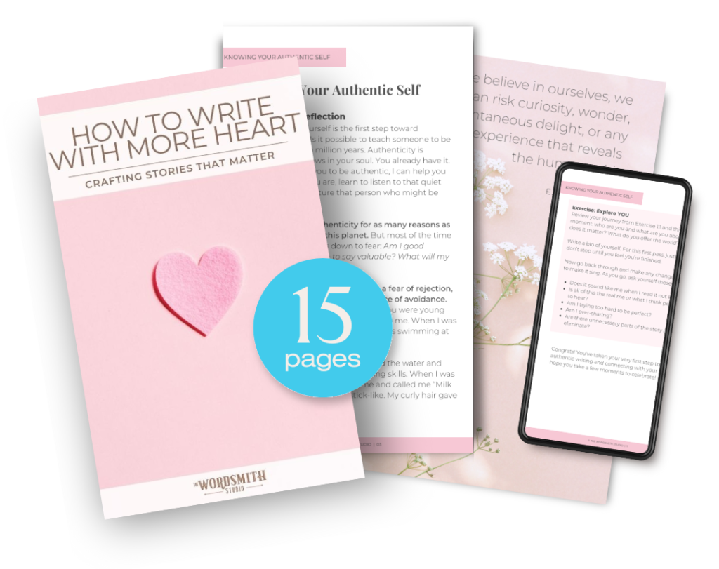 How to write with more heart ebook