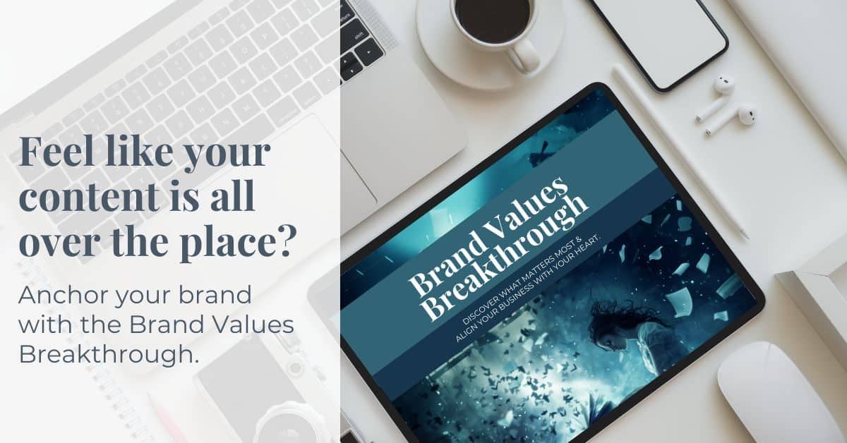 Brand Values Breakthrough Sales Page