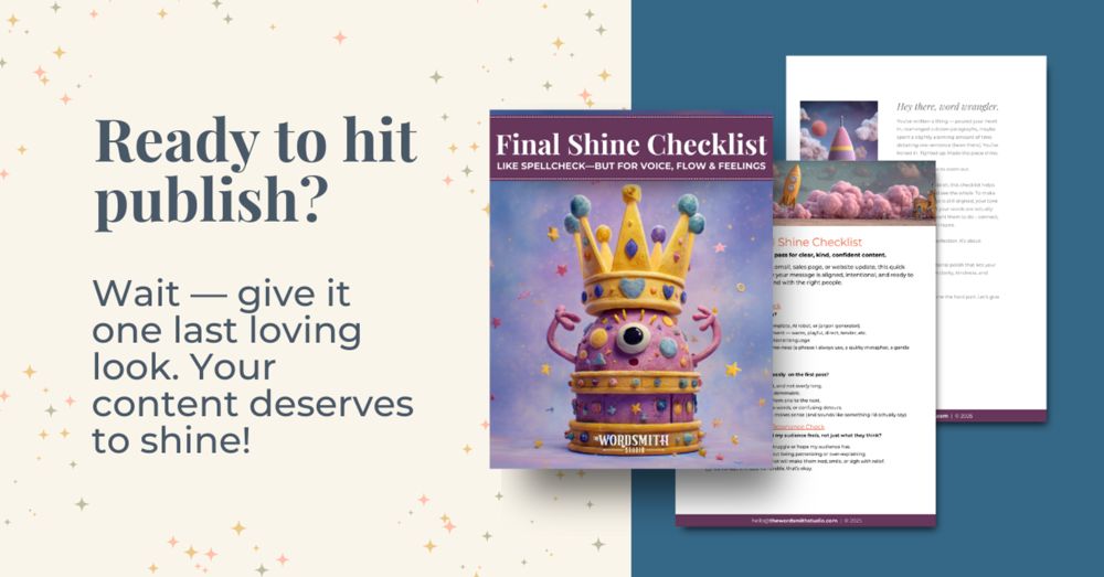 FINAL SHINE CHECKLIST (2) FINAL SHINE CHECKLIST Shop Preview