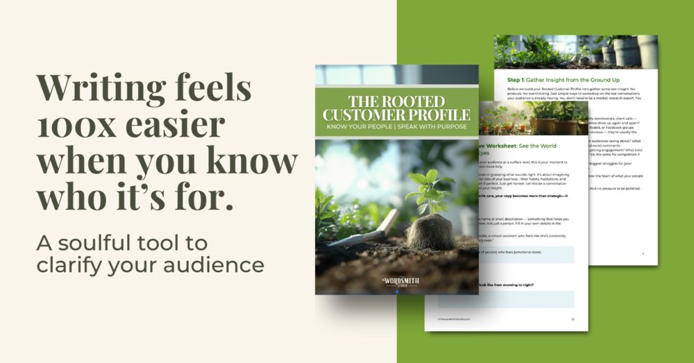 Rooted Customer Profile Sales Page 2