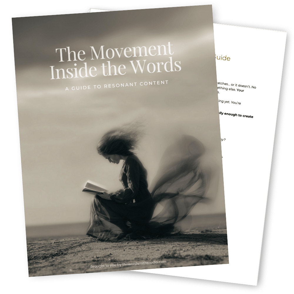 The Movement Inside the Words Preview